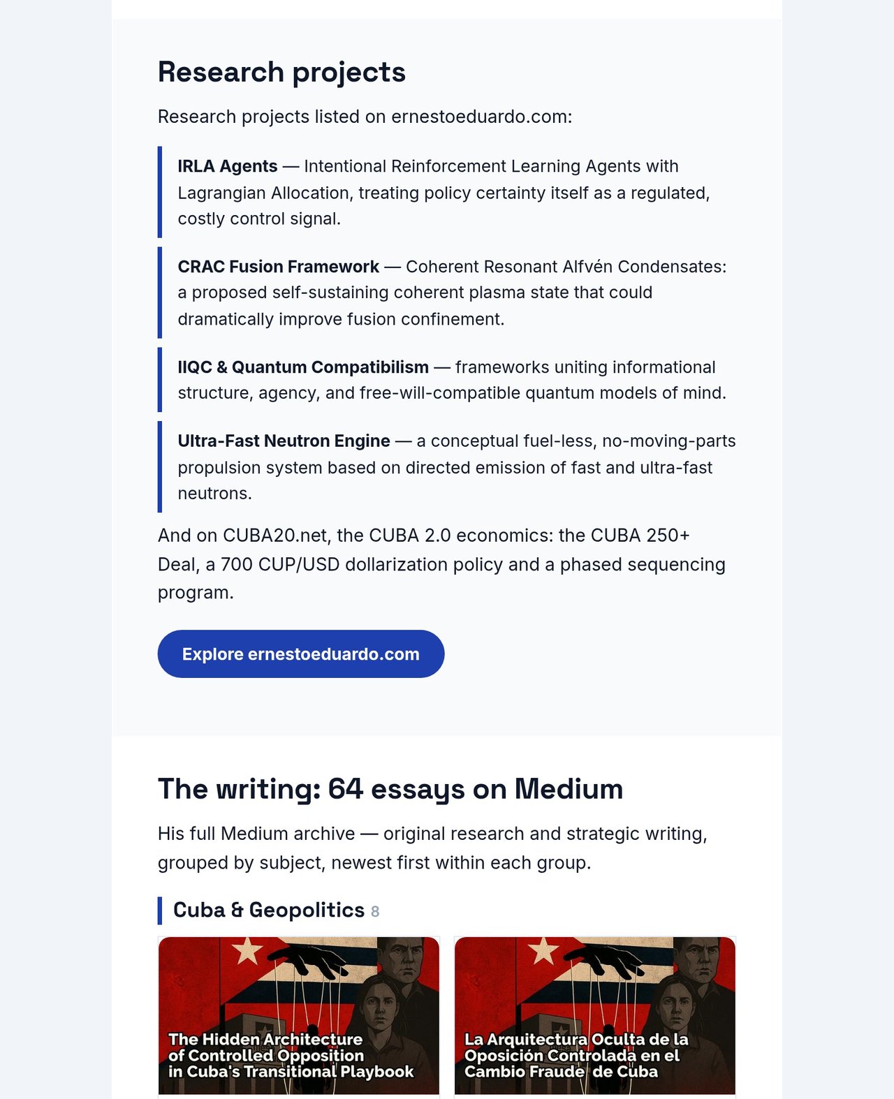 CUBA 2.0 Newsletter 03: Meet our Leadership, page 5